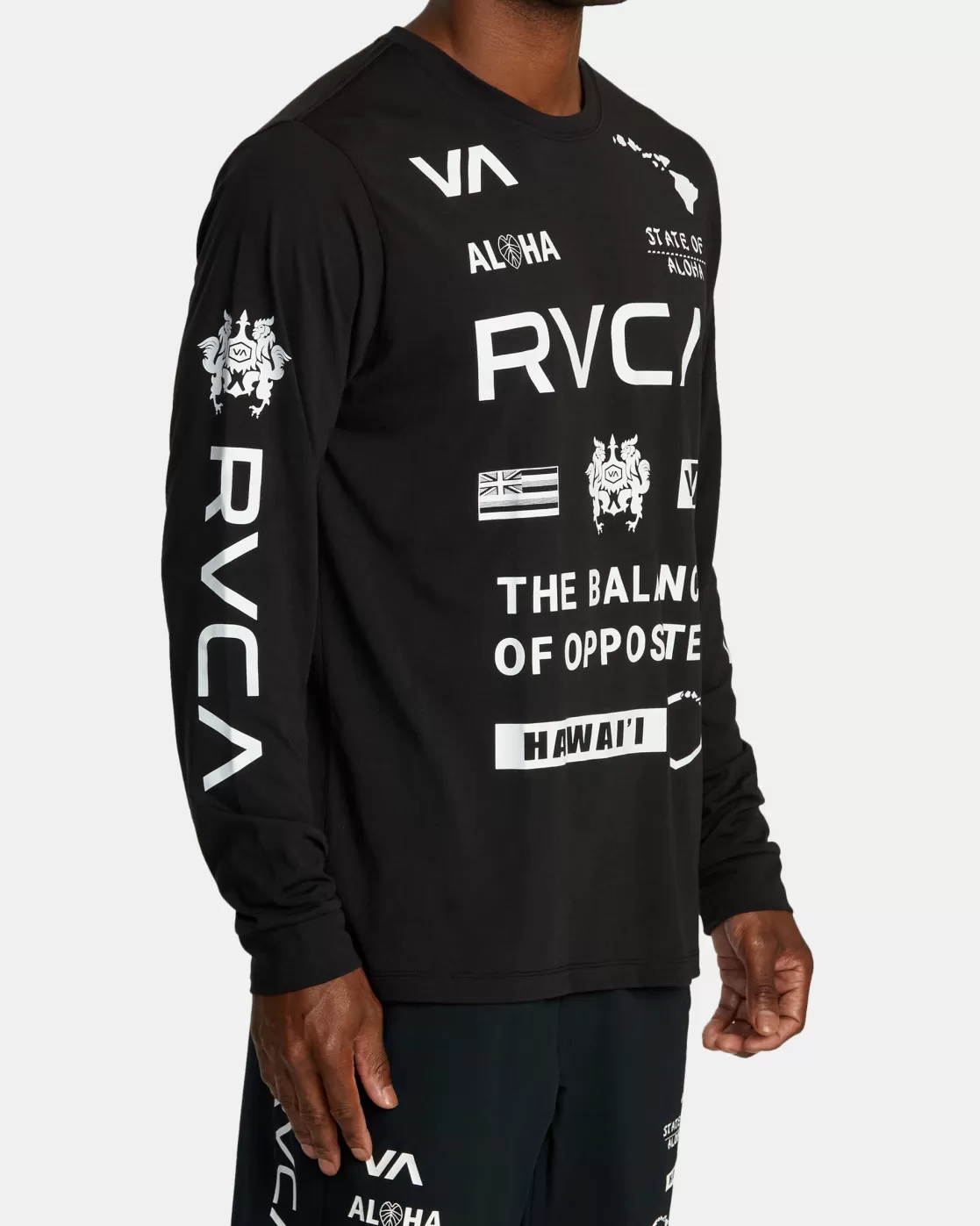 Best HAWAII ALL BRAND SPORT TECH LONG SLEEVE TEE Workout Shirts | Tees / Tanks
