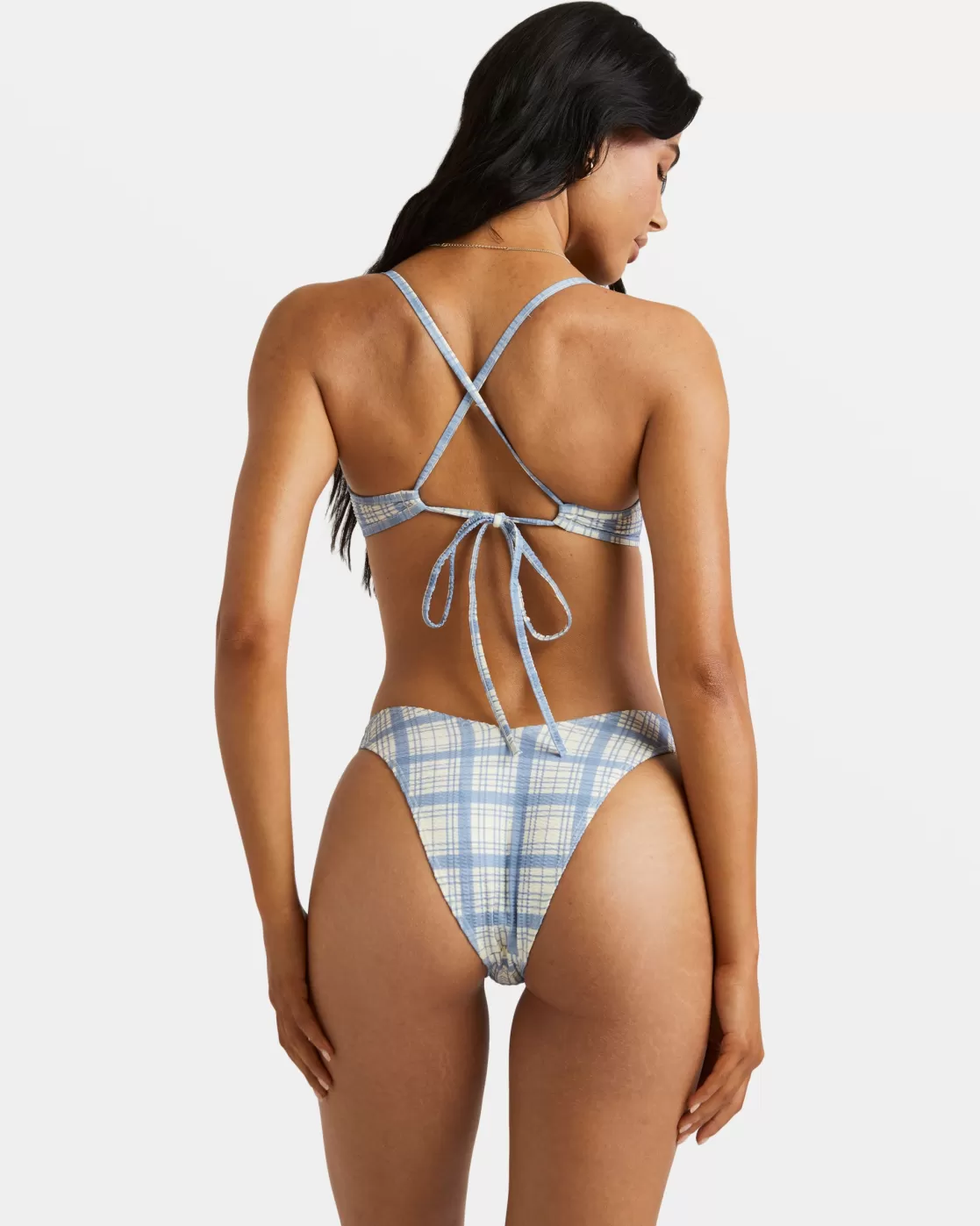 Clearance VINTAGE PLAID V MEDIUM FRENCH BIKINI BOTTOMS Women Bikini Bottoms | Bikini Bottoms